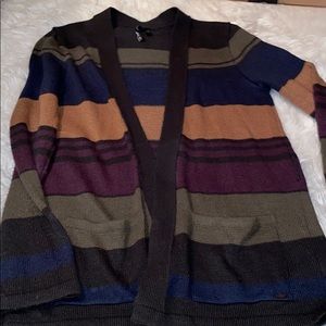 Striped cardigan